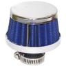 View Item 25mm Blue Motorcycle Crankcase / Mini Moto / Pit Bike Air Breather Filter